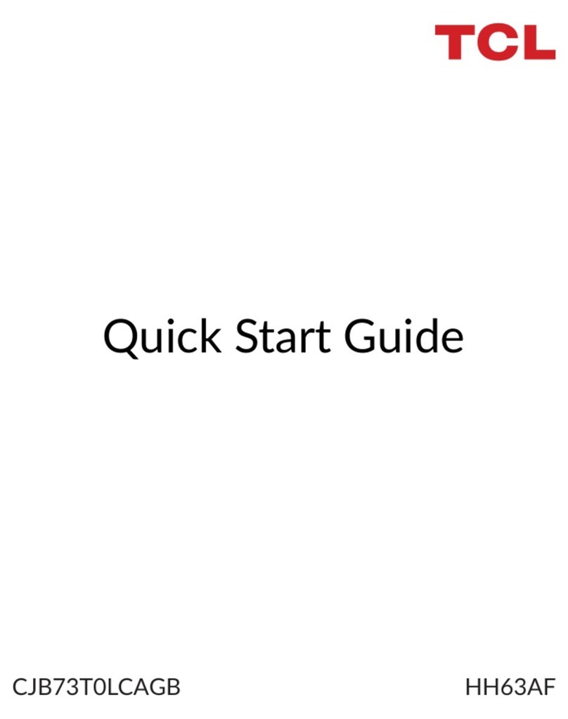 TCL HH63AF User manual