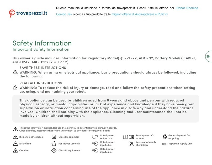 iRobot Roomba Combo j9+ User manual