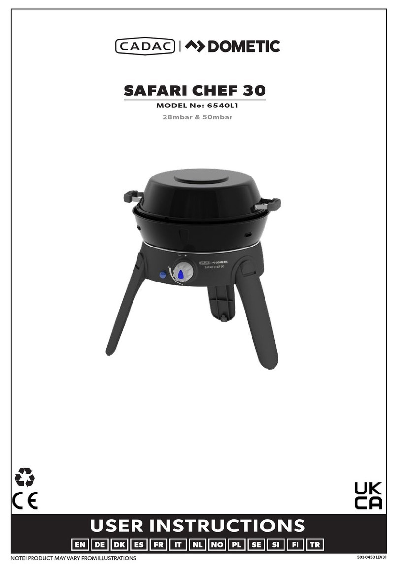 Cadac SAFARI CHEF 30 User manual