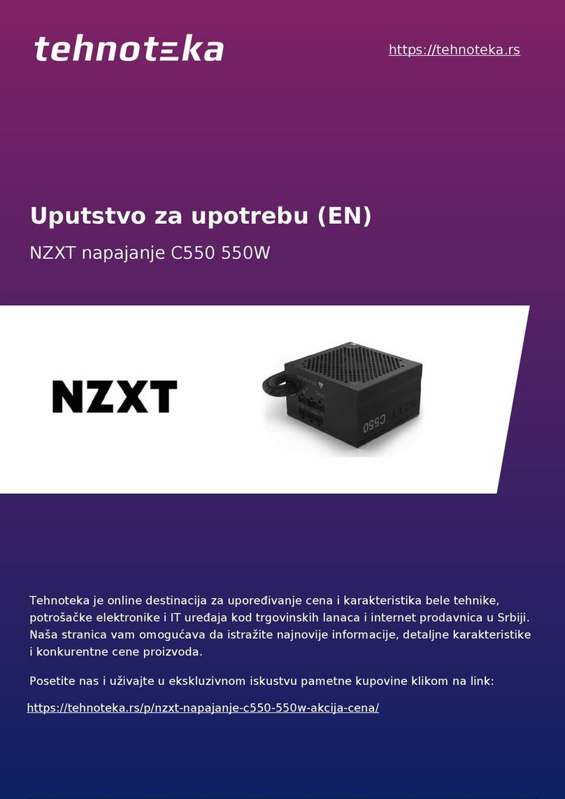 NZXT C Series User manual