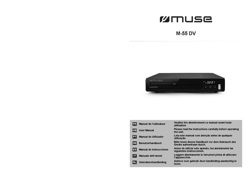 Muse M-55 DV user manual