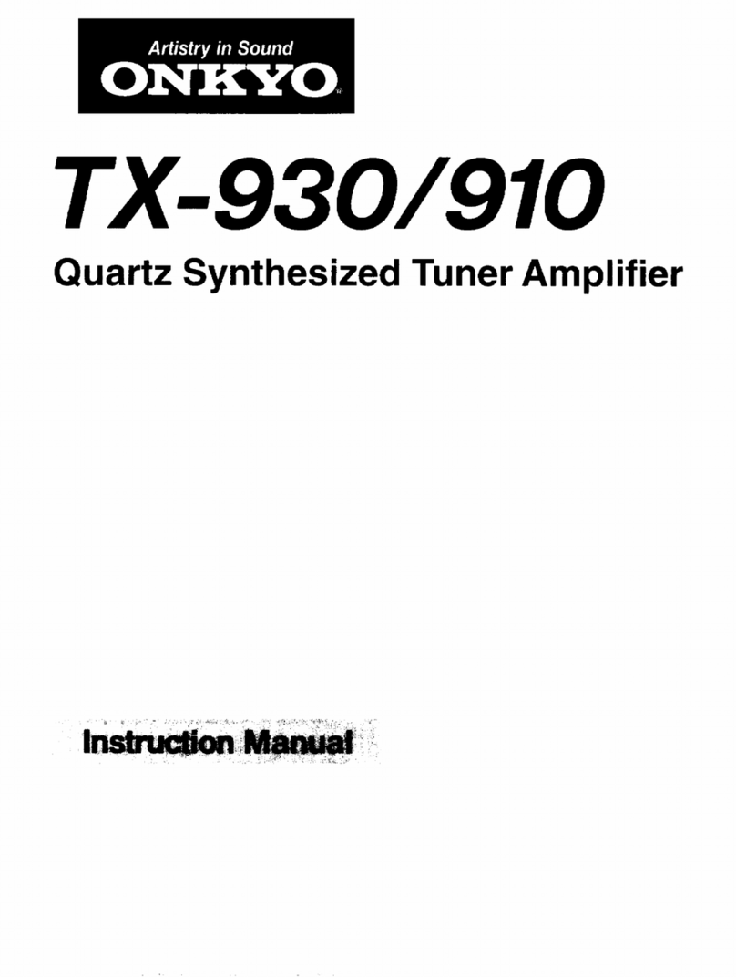 Onkyo TX-930 instruction manual