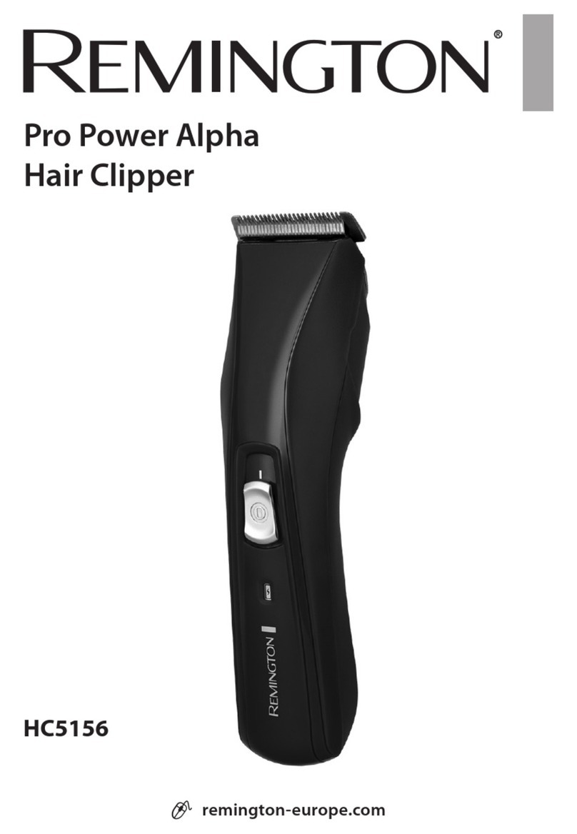 Remington Pro Power Alpha HC5156 manual