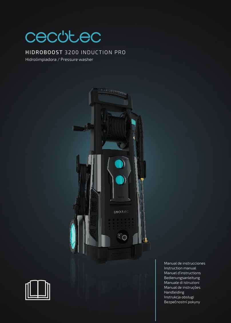 cecotec HidroBoost 3200 Induction Pro instruction manual