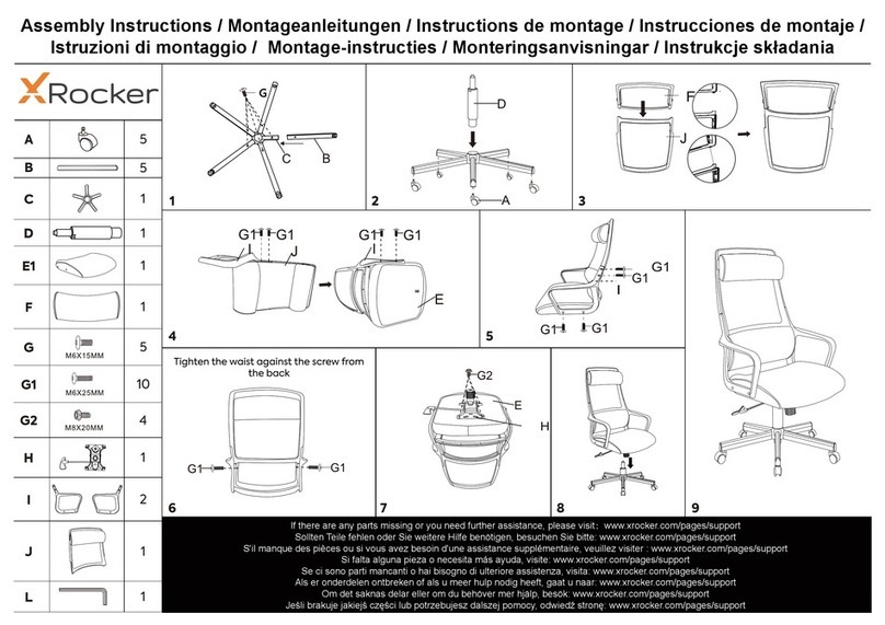 XROCKER Helix 2023038 User manual XROCKER Helix 2023038 User manual