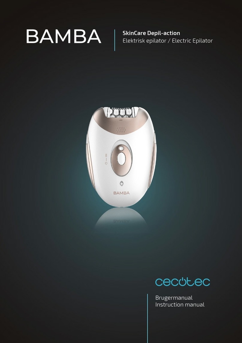 Conceptronic BAMBA SkinCare Depil-action instruction manual