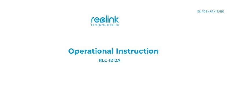 Reolink RLC-1212A Operational Instruction