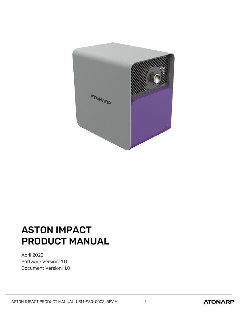 ATONARP ASTON IMPACT product manual
