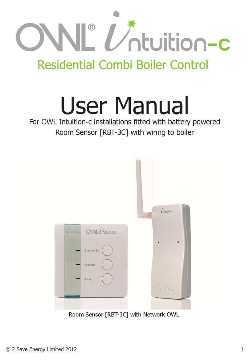 2 Save Energy OWL intuition-c user manual