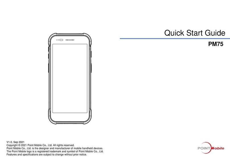 Point Mobile PM75 User manual