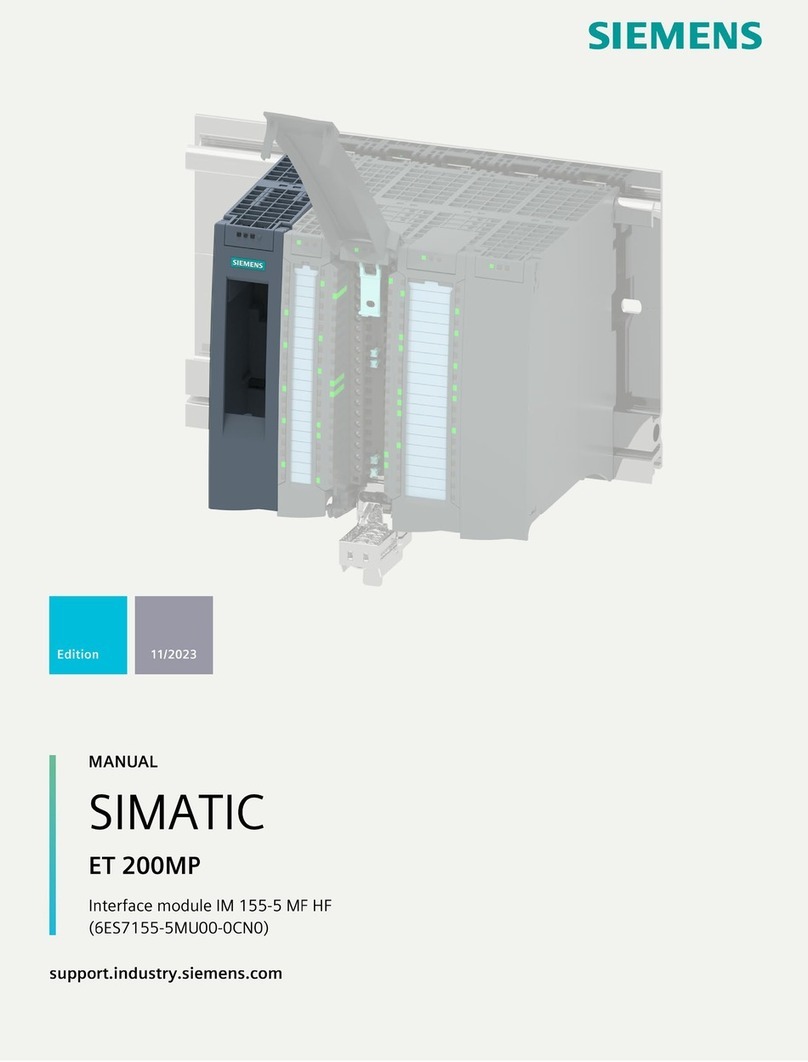 Siemens simatic ET 200MP Technical Document
