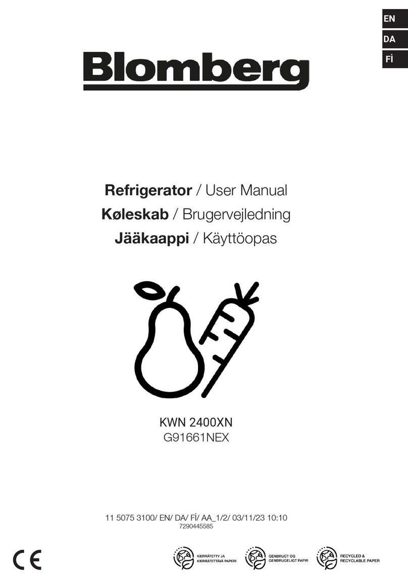 Blomberg KWN 2400XN User manual