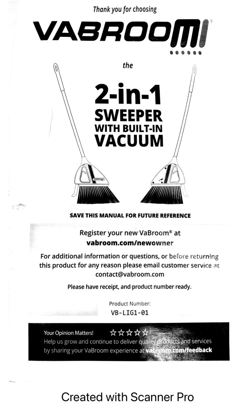 VaBroom VB-LIG1-01 quick start guide