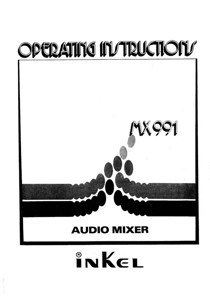 Inkel MX 991 operating instructions
