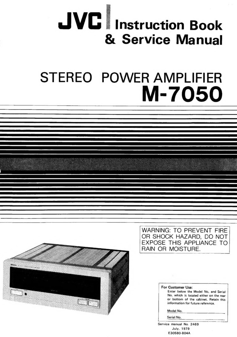 JVC M-7050 User manual