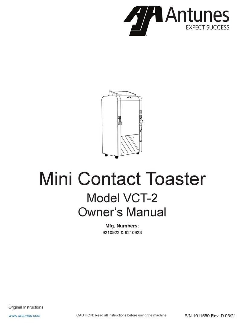 Antunes VCT-2 owner's manual