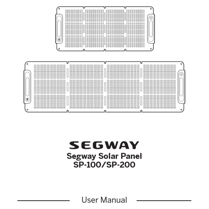 Segway SP-100 user manual Segway SP-100 user manual