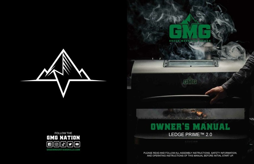GMG LEDGE PRIME 2.0 User manual