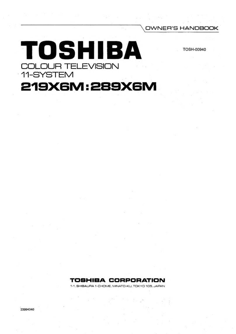 Toshiba 219X6M User guide Toshiba 219X6M User guide