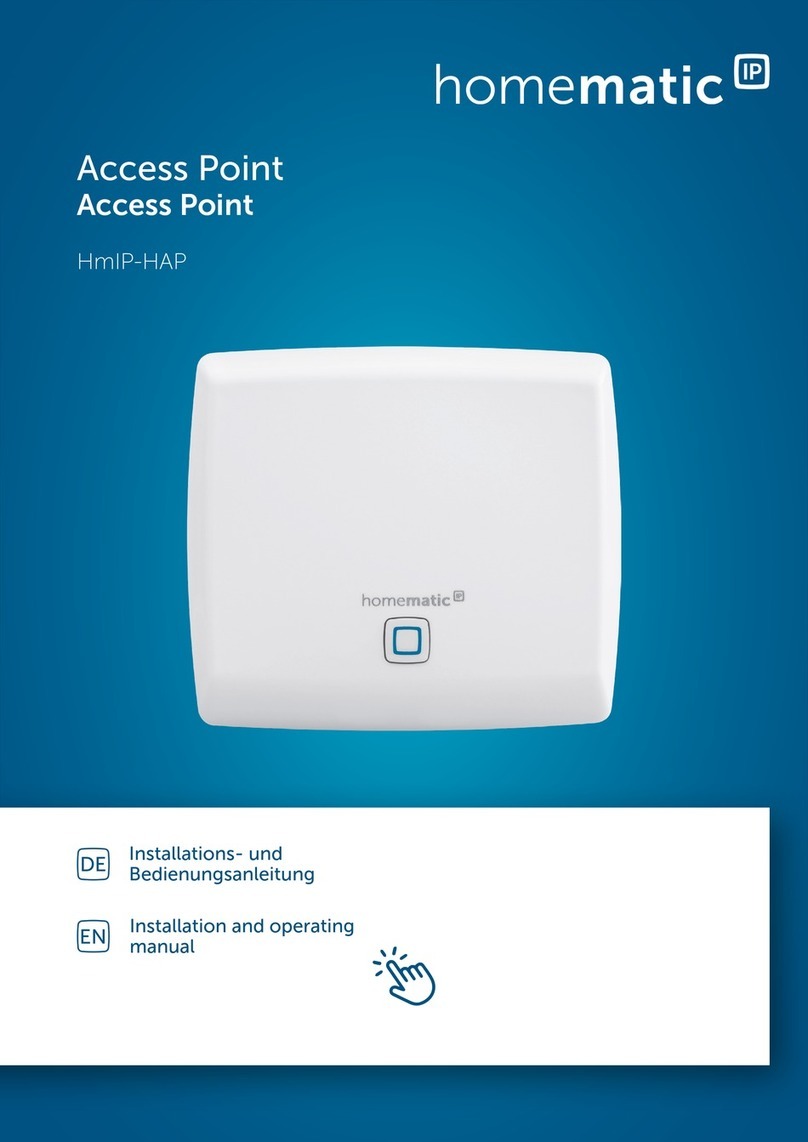 HomeMatic HmIP-HAP User manual