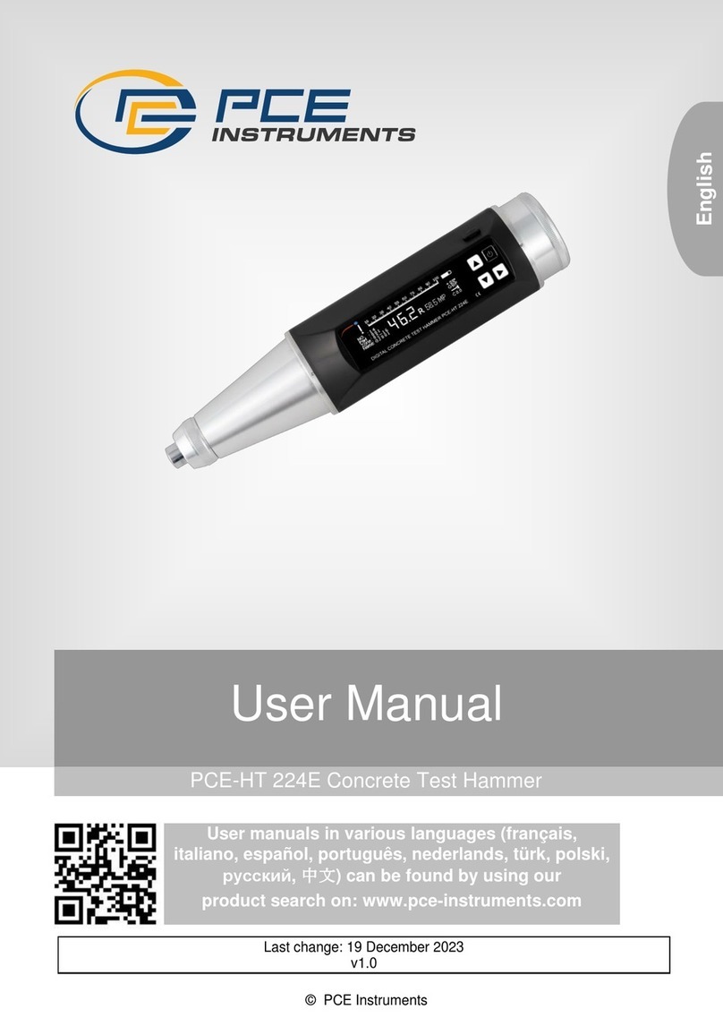PCE Instruments PCE-HT 224E User manual PCE Instruments PCE-HT 224E User manual