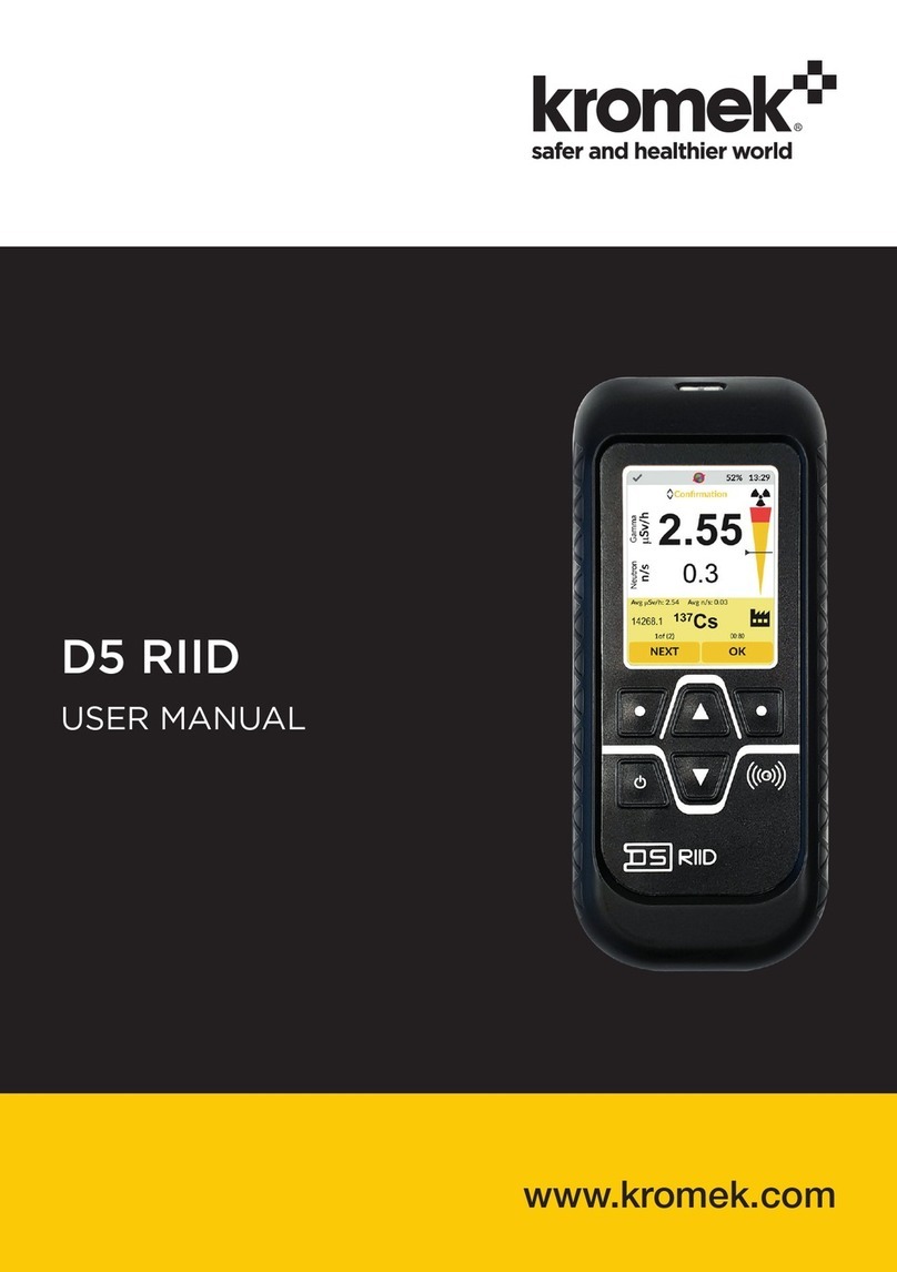 Kromek D5 RIID user manual