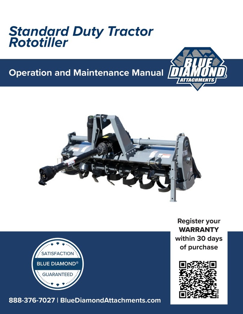 Blue Diamond 429015 Operation and maintenance manual