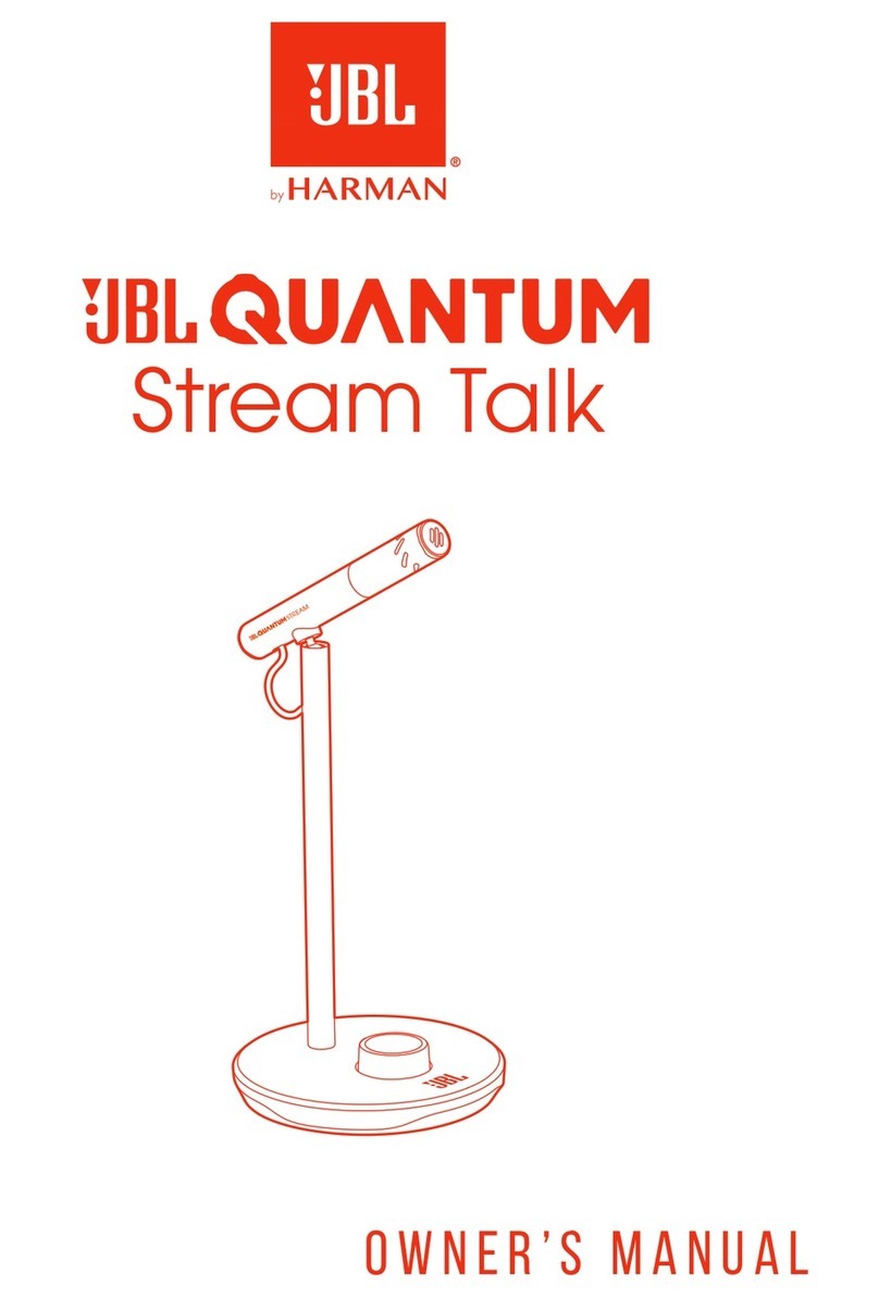 Harman JBL QUANTUM Stream Talk User manual