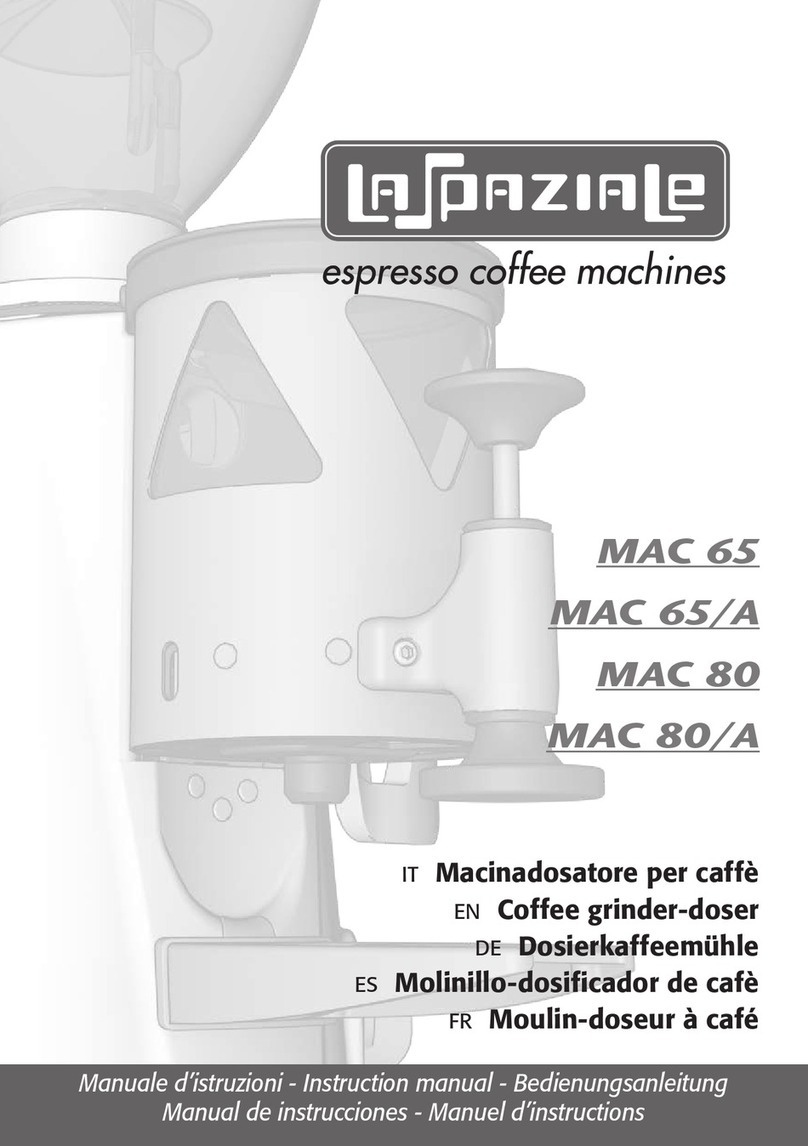 La Spaziale MAC 65 instruction manual