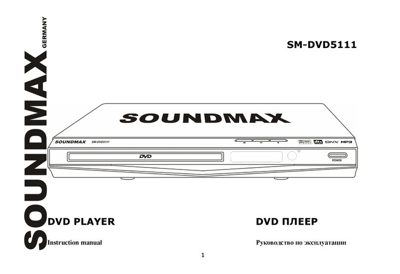 SoundMax SM-DVD5111 instruction manual