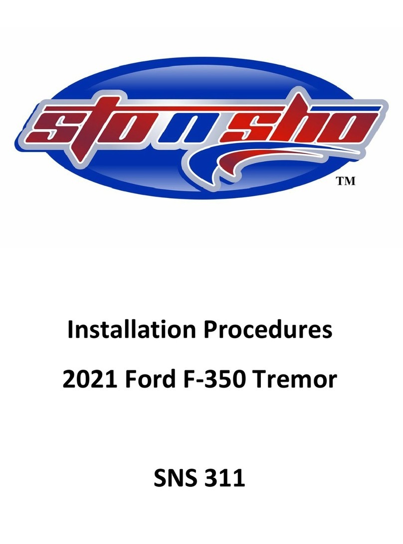 STO N SHO SNS 311 Reference guide