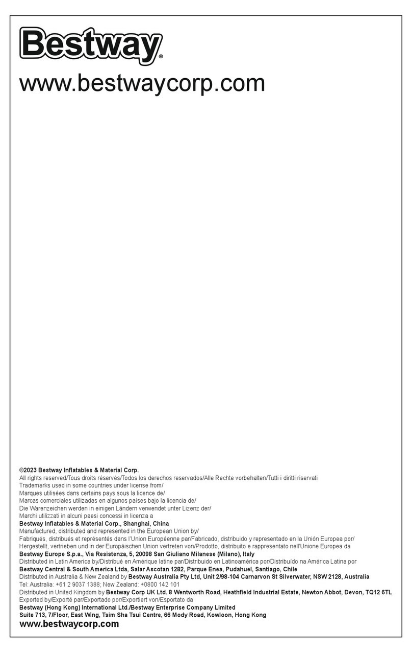 Bestway 57241 owner's manual
