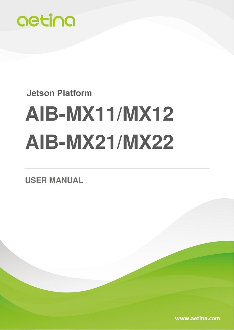 Aetina Jetson AIB-MX11 Series User manual