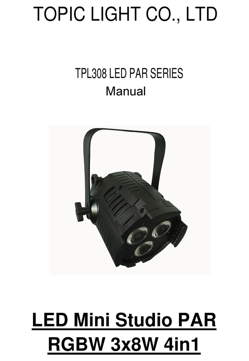 TOPIC-LIGHT TPL308 Series manual