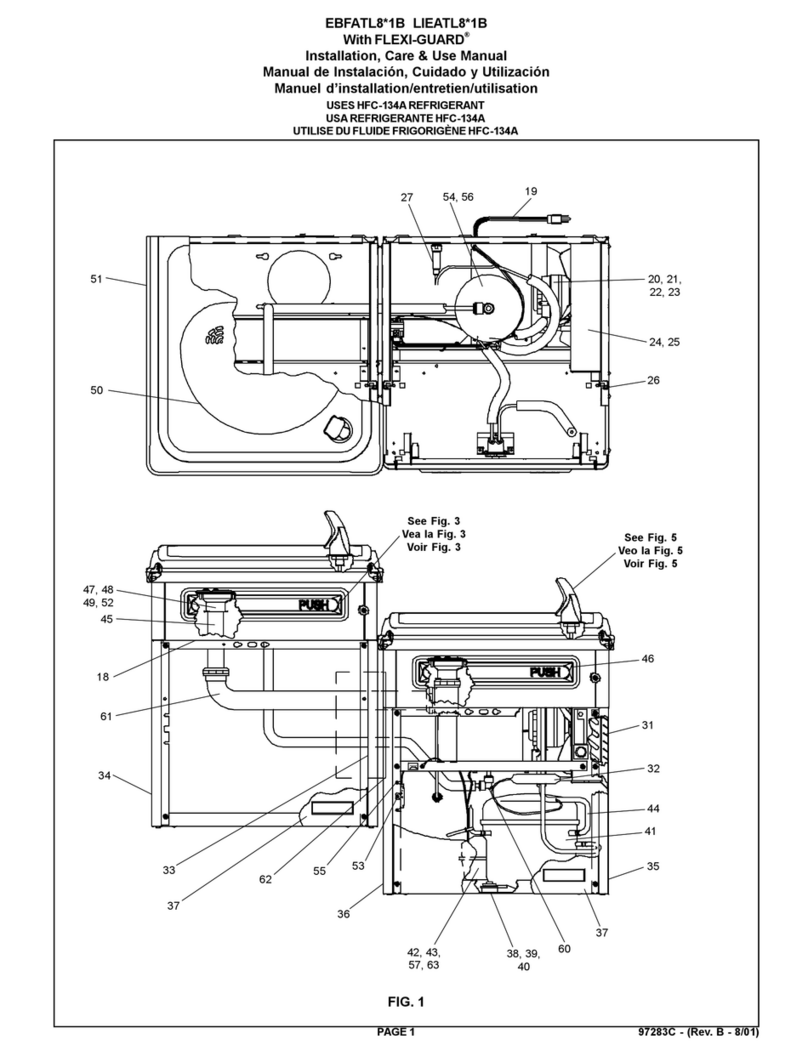 Elkay EBFATL8 1B Series Installation manual
