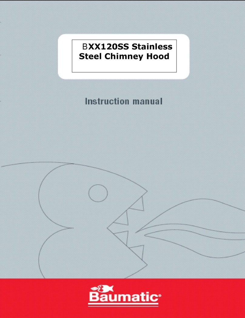 Baumatic BXX120SS instruction manual