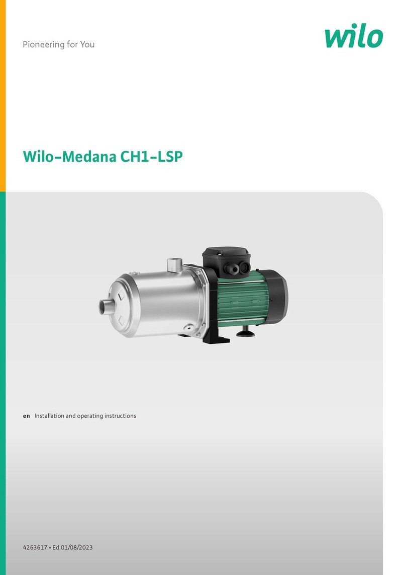 Wilo Medana CH1-LSP User manual