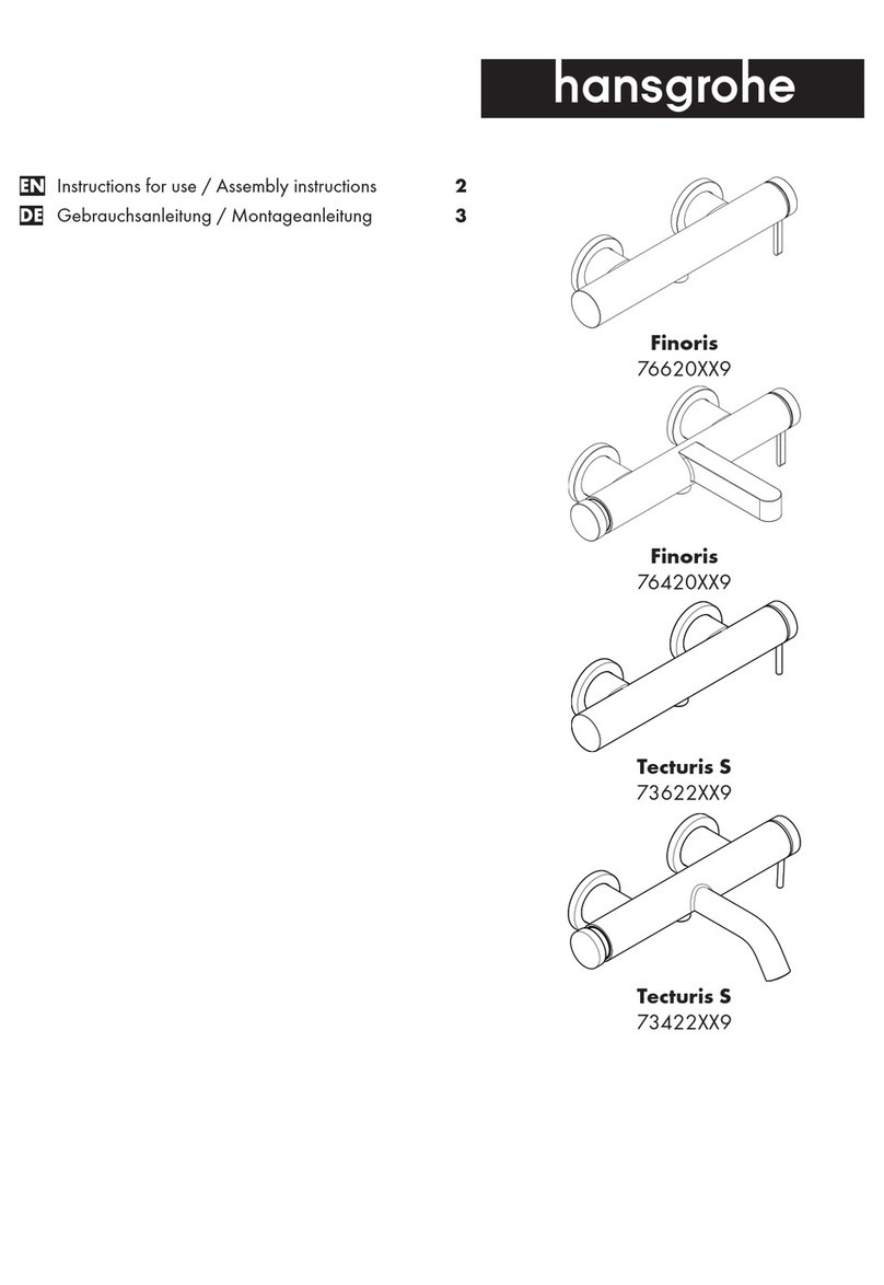 Hans Grohe Finoris 76620 9 Series Manual