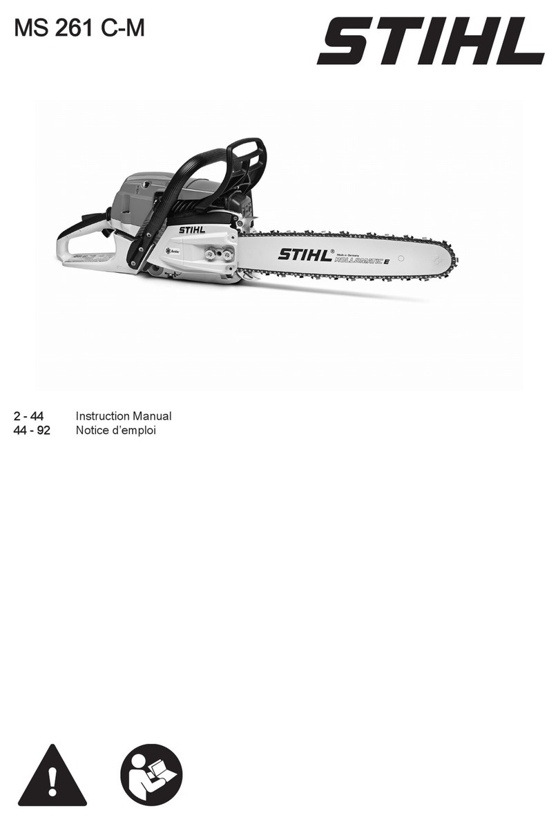 Stihl MS 261 C-M User manual