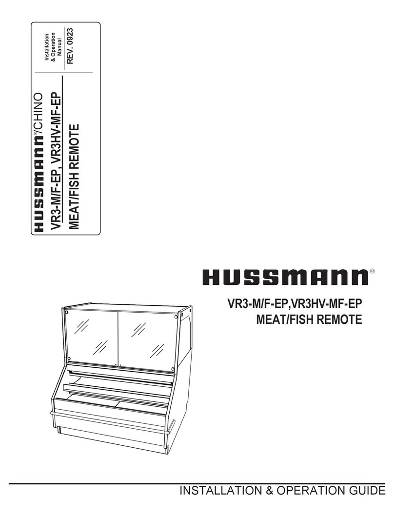 Hussmann VR3-M-EP Original operating instructions