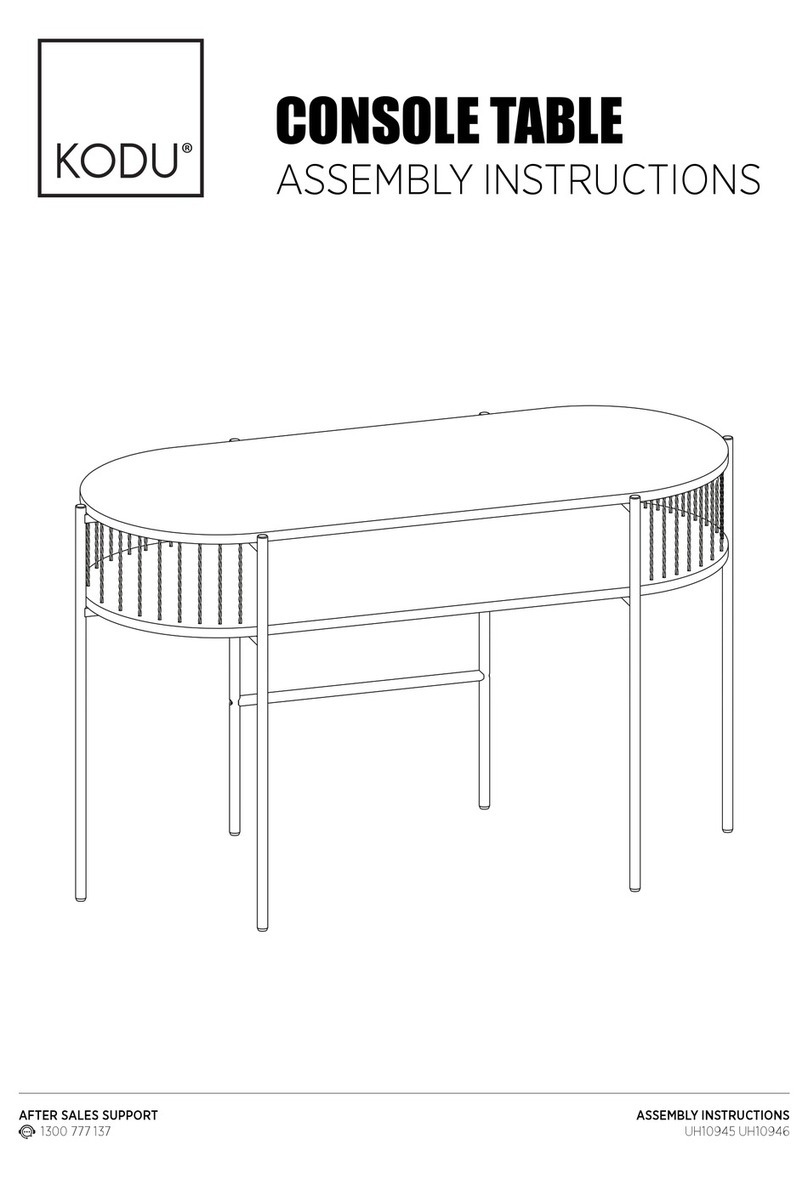 KODU UH10945 Assembly instructions