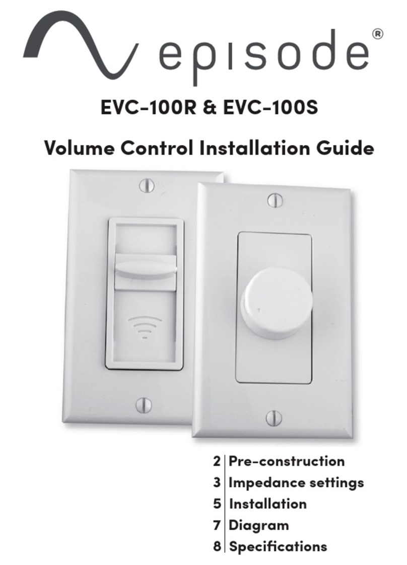 Episode EVC-100R installation guide