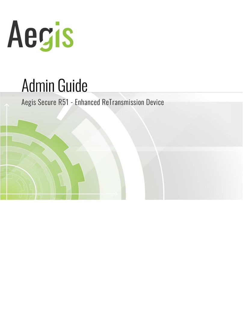 Aegis Secure R51 Admin guide