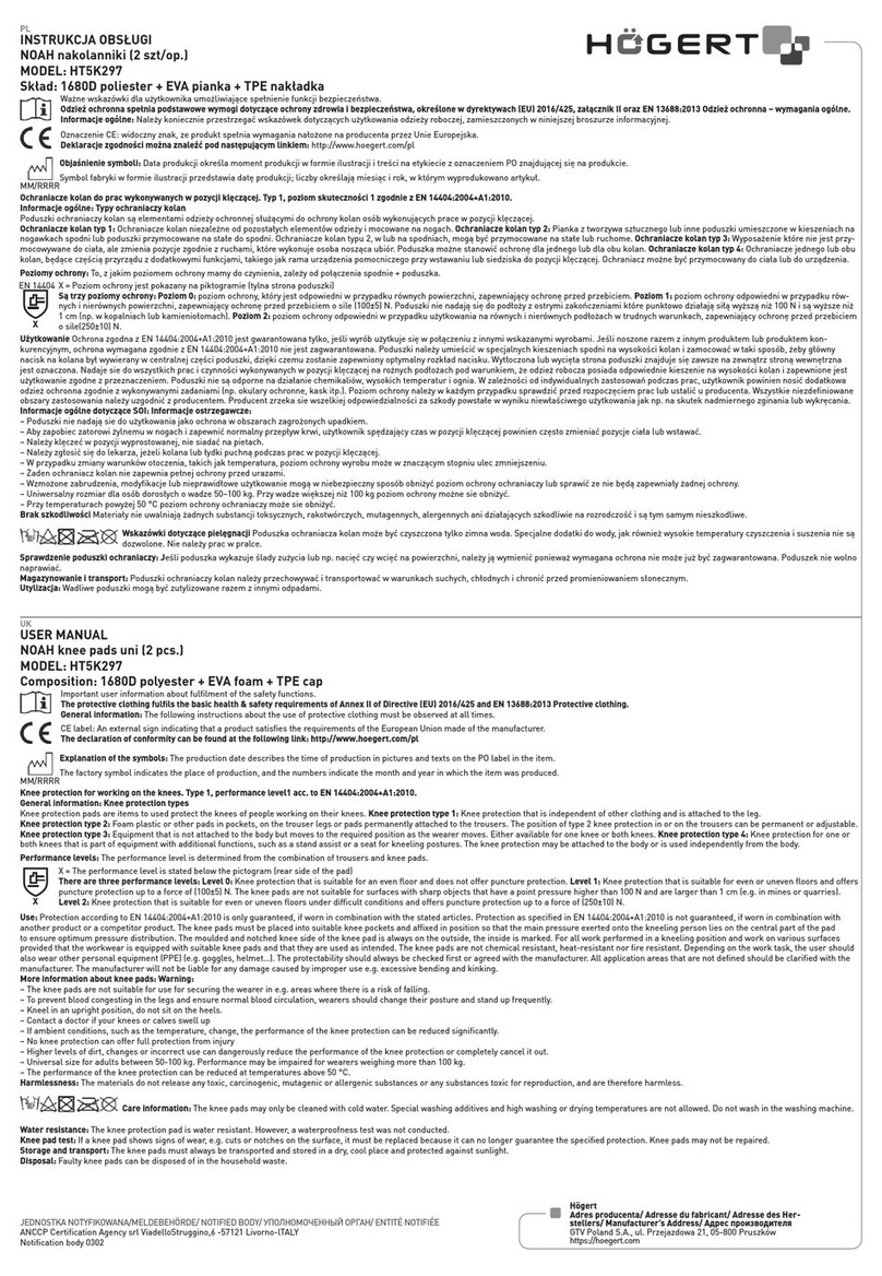 HOGERT NOAH user manual