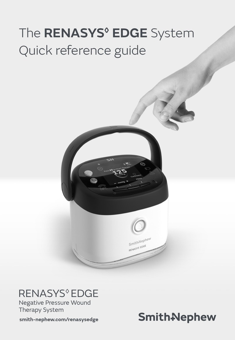 Smith & Nephew RENASYS EDGE Quick reference guide