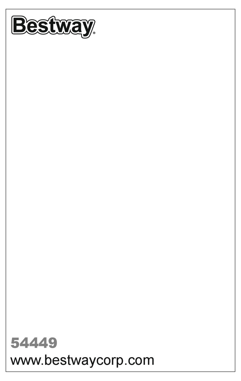 Bestway Family Pool Summer Bliss owner's manual