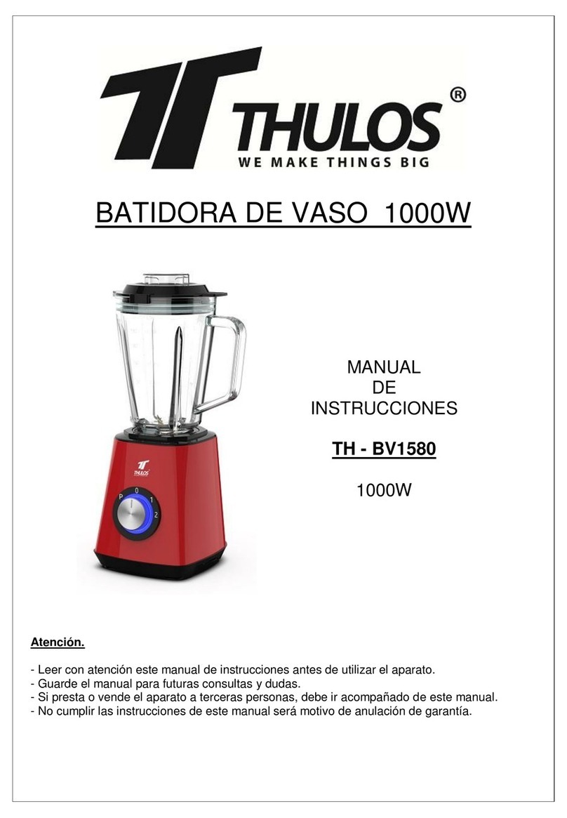 Thulos TH-BV1580 instruction manual