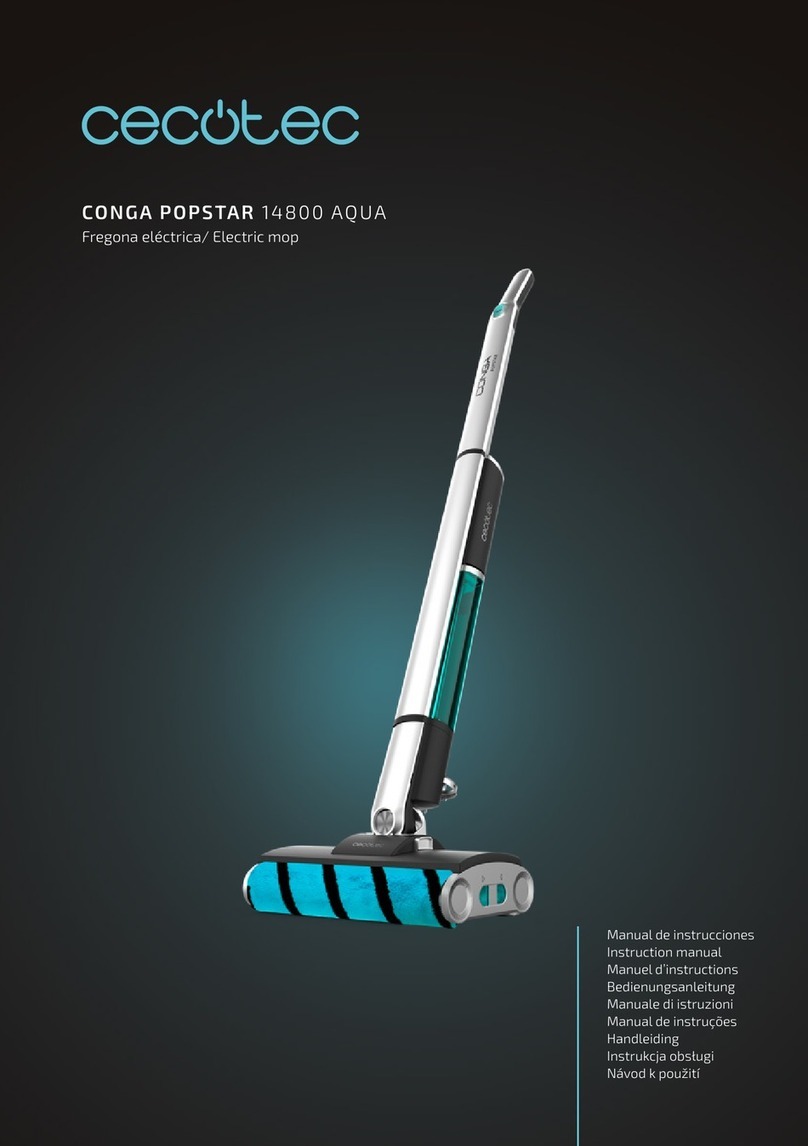 cecotec CONGA POPSTAR 14800 AQUA instruction manual