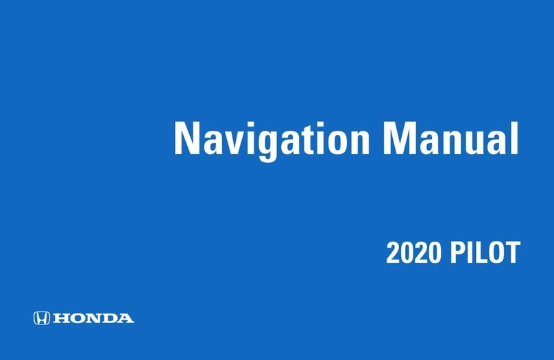 Honda Pilot 2020 Navigation manual