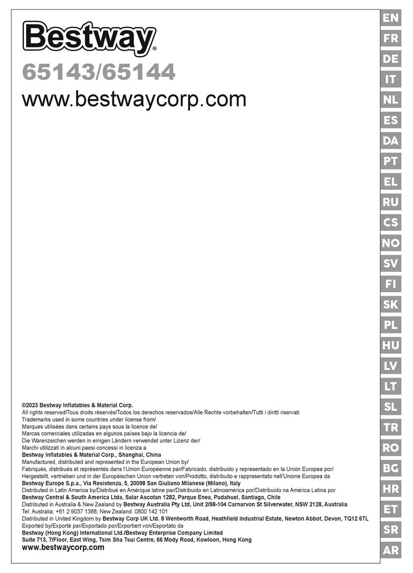 Bestway Hydro-Force Surge Elite owner's manual